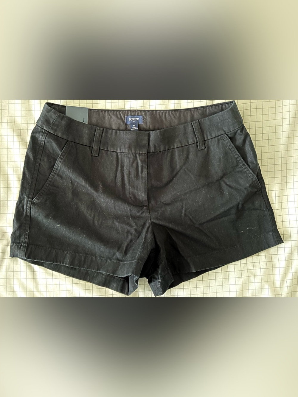 J. Crew Chino Shorts - 8 - Black - BNWT